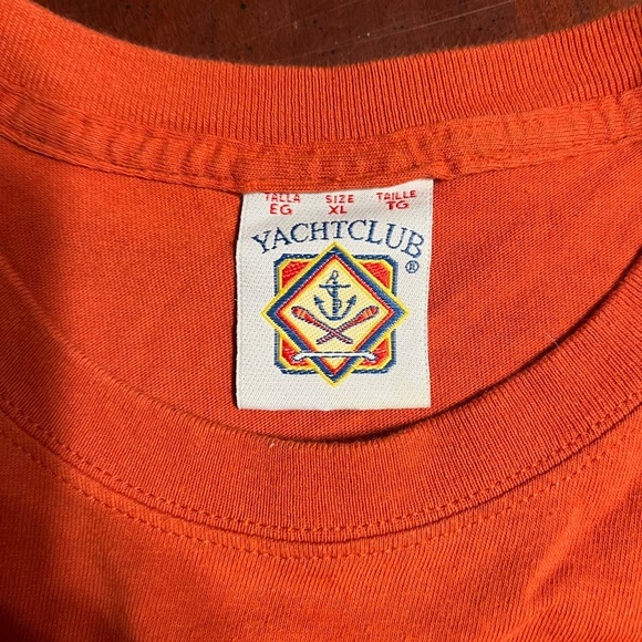 Yacht Club Cabo T Shirt XL Orange - Picture 3 of 6